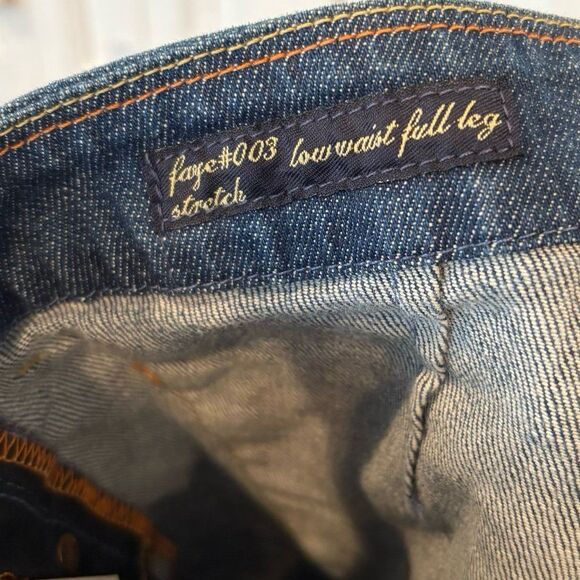 Citizens Of Humanity Low Waist Full Leg Jeans Size 26 - Picture 10 of 12